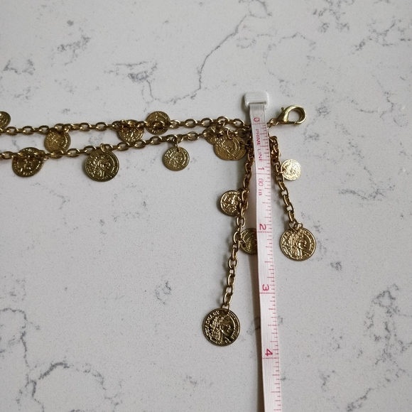 (3/$15) Vintage coin detail bracelet - Picture 4 of 7